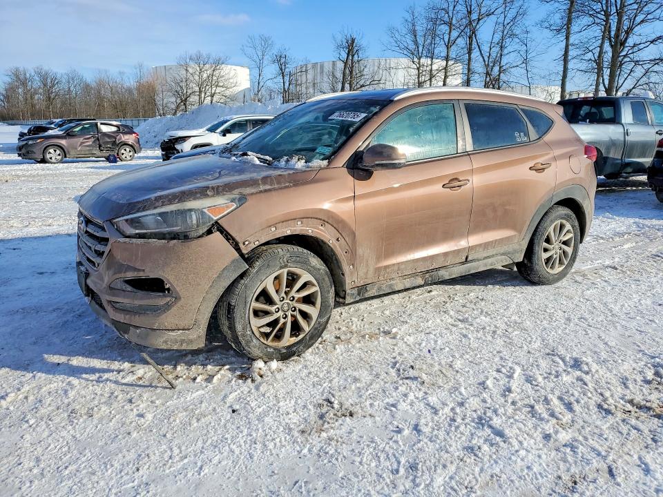 2016 Hyundai Tucson VIN KM8J3CA29GU117085 COPART salvage auction — FRONT END, Salvage Title, sold $1,200 on 2026-07-15 (photo 1)