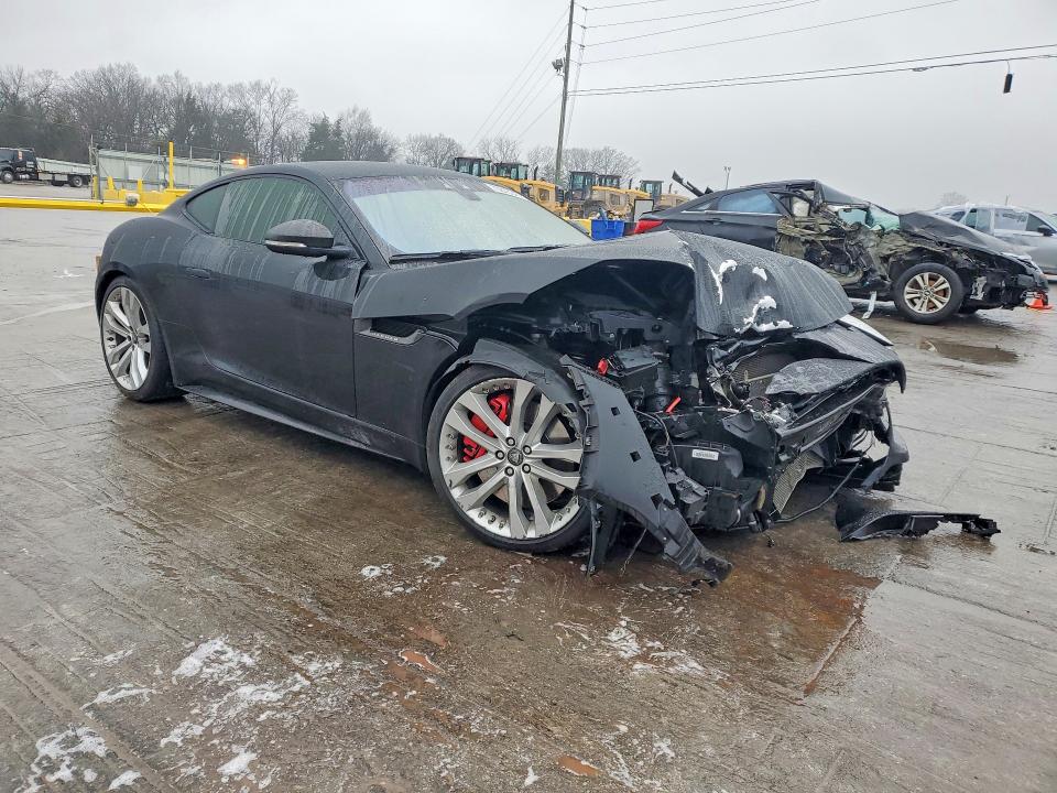 2020 Jaguar F-type VIN SAJD51EE6LCK68116 COPART salvage auction — FRONT END, Id - Salvage Certificate Of Title, sold $8,300 on 2026-07-27 (photo 4)