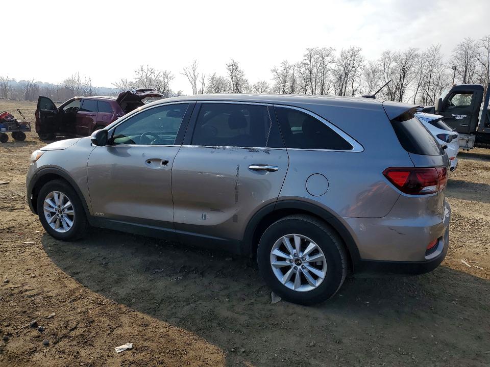 2019 Kia Sorento VIN 5XYPGDA52KG530365 COPART salvage auction — REAR END, Mi - Certificate Of Title, sold $2,250 on 2026-07-09 (photo 2)