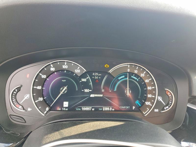 2019 BMW 5 series VIN WBAJA9C56KB389776 COPART salvage auction — MINOR DENT/SCRATCHES, Ca - Dis/Dlr/Exp Clean W/Salv Hist, sold $7,700 on 2026-07-28 (photo 9)
