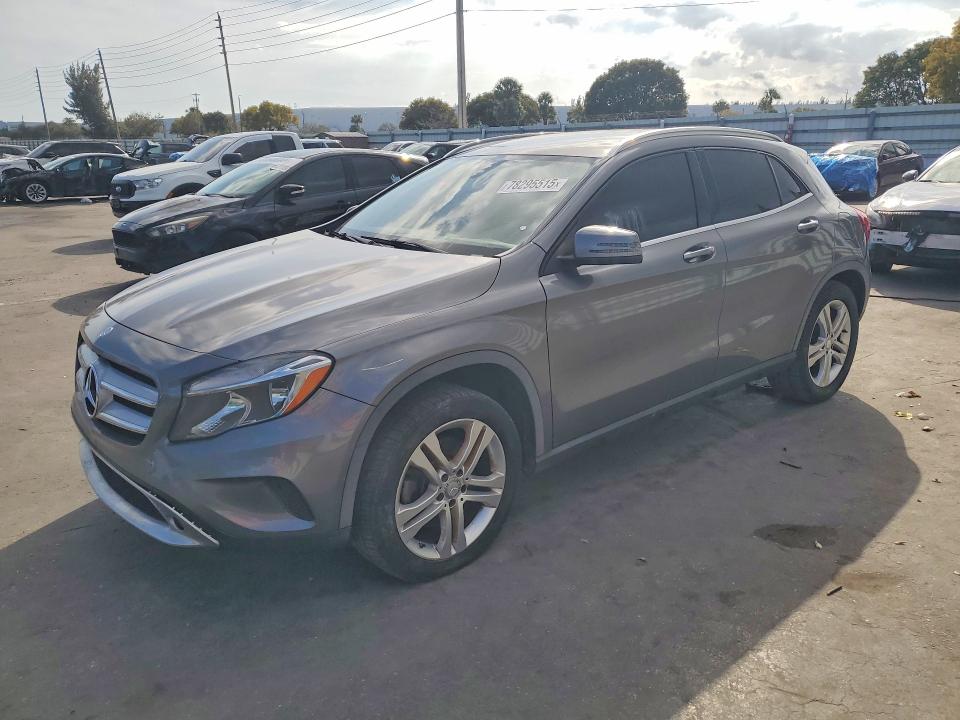 2016 Mercedes-benz Gla-klasse VIN WDCTG4EB4GJ206205 COPART salvage auction — MECHANICAL, Fl - Certificate Of Title, sold $3,550 on 2026-07-28 (photo 1)