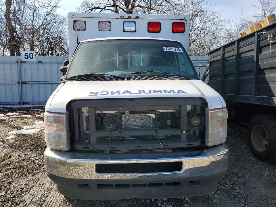 2021 Ford Econoline e350 VIN 1FDWE3FN5MDC18610 COPART salvage auction — SIDE, In - Certificate Of Title, sold $17,100 on 2026-07-30 (photo 5)