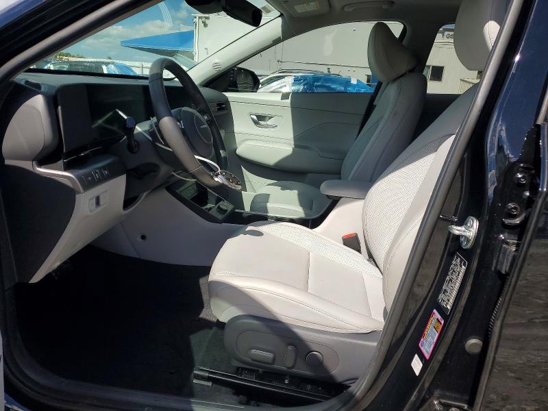 2024 Hyundai Kona VIN KM8HE3A33RU158171 COPART salvage auction — FRONT END, Salvage Title, sold $7,600 on 2026-08-18 (photo 7)
