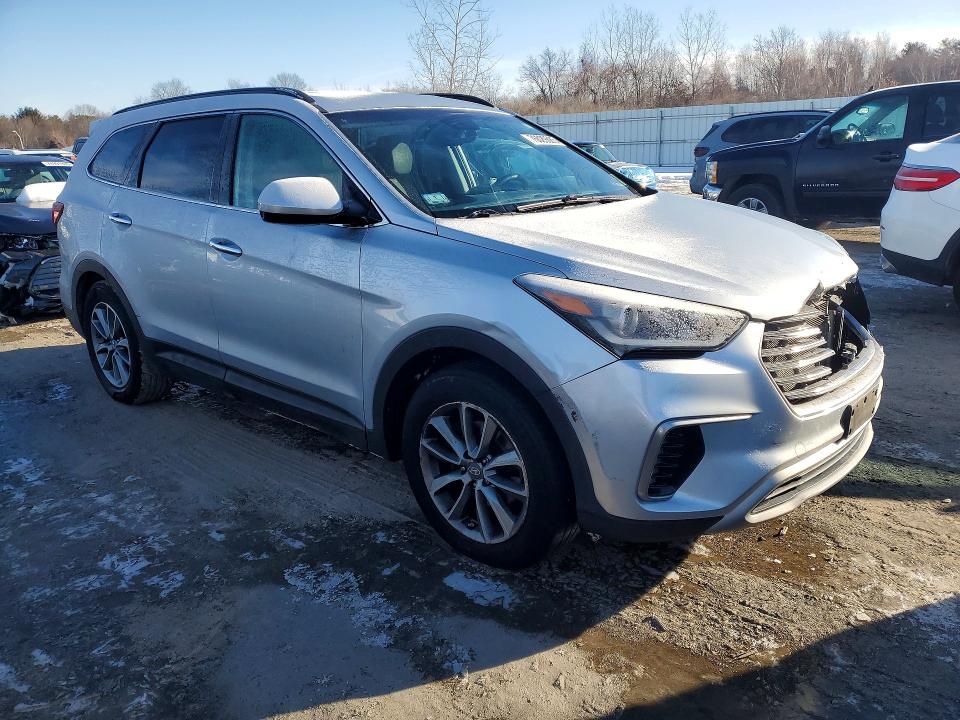 2017 Hyundai Santa fe VIN KM8SMDHF1HU245421 COPART salvage auction — FRONT END, Id - Salvage Certificate Of Title, sold $1,750 on 2026-07-08 (photo 4)