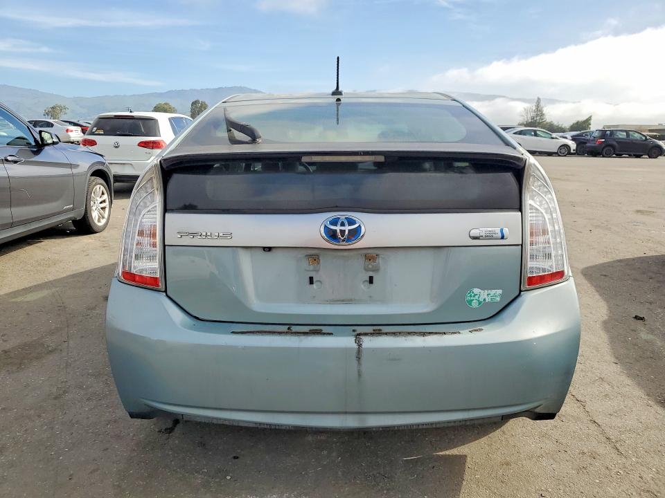 2014 Toyota Prius VIN JTDKN3DP0E3062152 COPART salvage auction — FRONT END, Ca - Salvage Certificate, sold $4,600 on 2026-07-07 (photo 6)