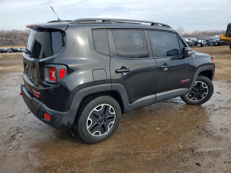 2016 Jeep Renegade VIN ZACCJBCT7GPD28614 COPART salvage auction — FRONT END, Il - Salvage Certificate, sold $1,100 on 2026-07-15 (photo 3)