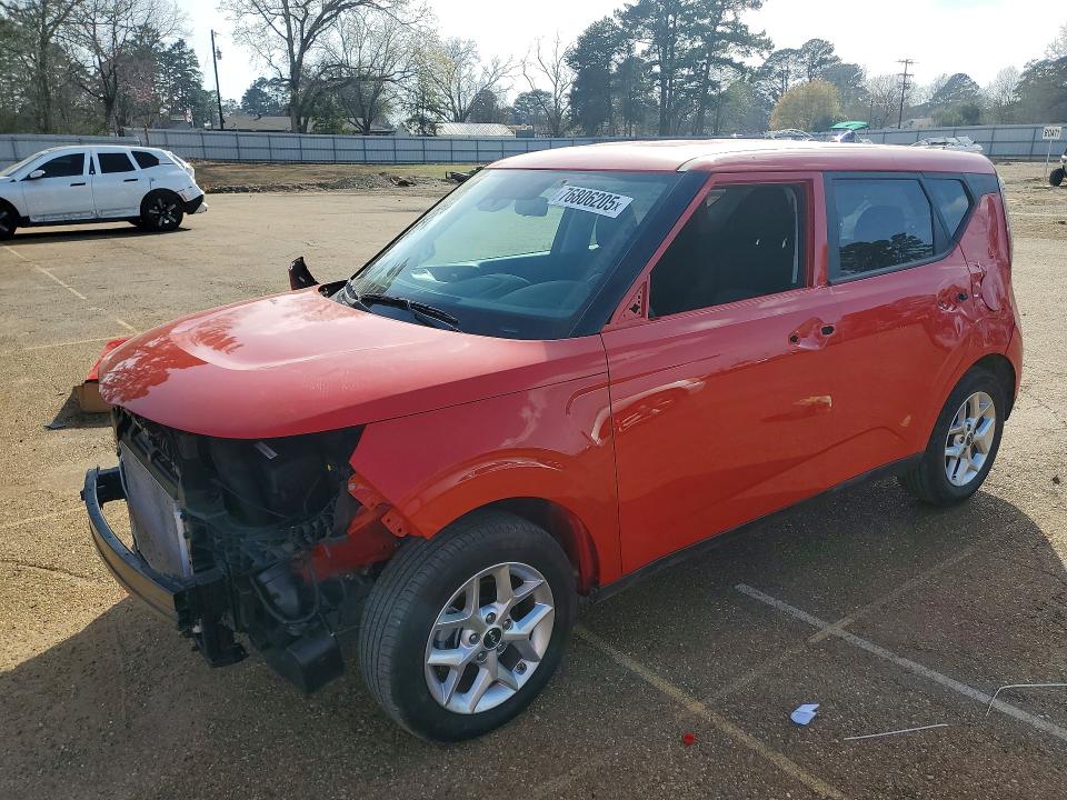 2025 Kia Soul VIN KNDJ23AU0S7257378 COPART salvage auction — FRONT END, Tx - Salvage Vehicle Title, sold $4,250 on 2026-07-20 (photo 1)