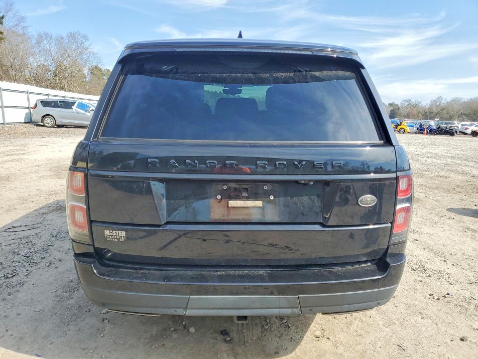 2019 Land rover RANGE ROVER VIN SALGS2SV5KA528796 COPART salvage auction — FRONT END, Sc - Cert Of Title-Salvage, sold $3,200 on 2026-07-28 (photo 6)