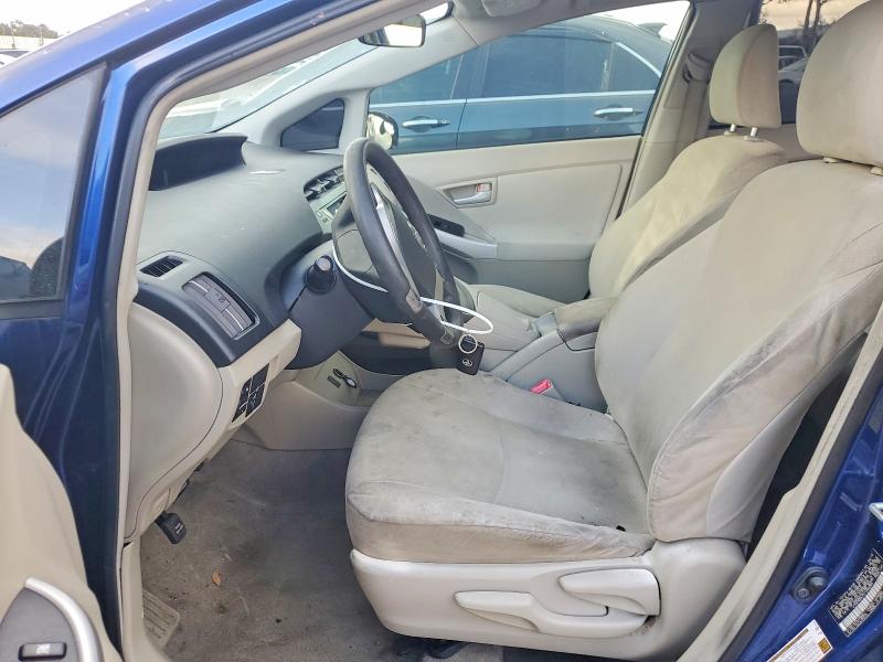 2010 Toyota Prius VIN JTDKN3DU7A1242255 COPART salvage auction — VANDALISM, CA - SALVAGE CERTIFICATE, sold $525 on 2026-07-14 (photo 7)