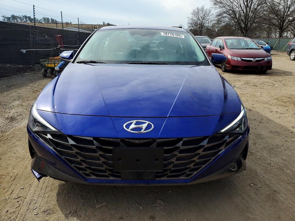 2023 Hyundai Elantra VIN KMHLP4AG8PU536611 COPART salvage auction — REAR END, Md - Cert Of Salvage > 75% Damage, sold $3,500 on 2026-07-14 (photo 5)