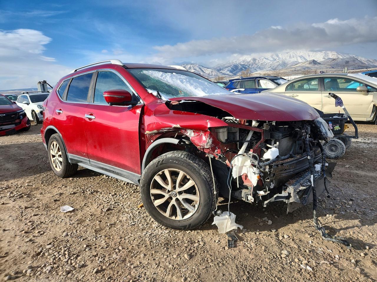 2018 Nissan Rogue Sport VIN 5N1AT2MVXJC837458 COPART salvage auction — Front End, UT - SALVAGE CERTIFICATE, sold $1,550 on 2026-06-26 (photo 4)