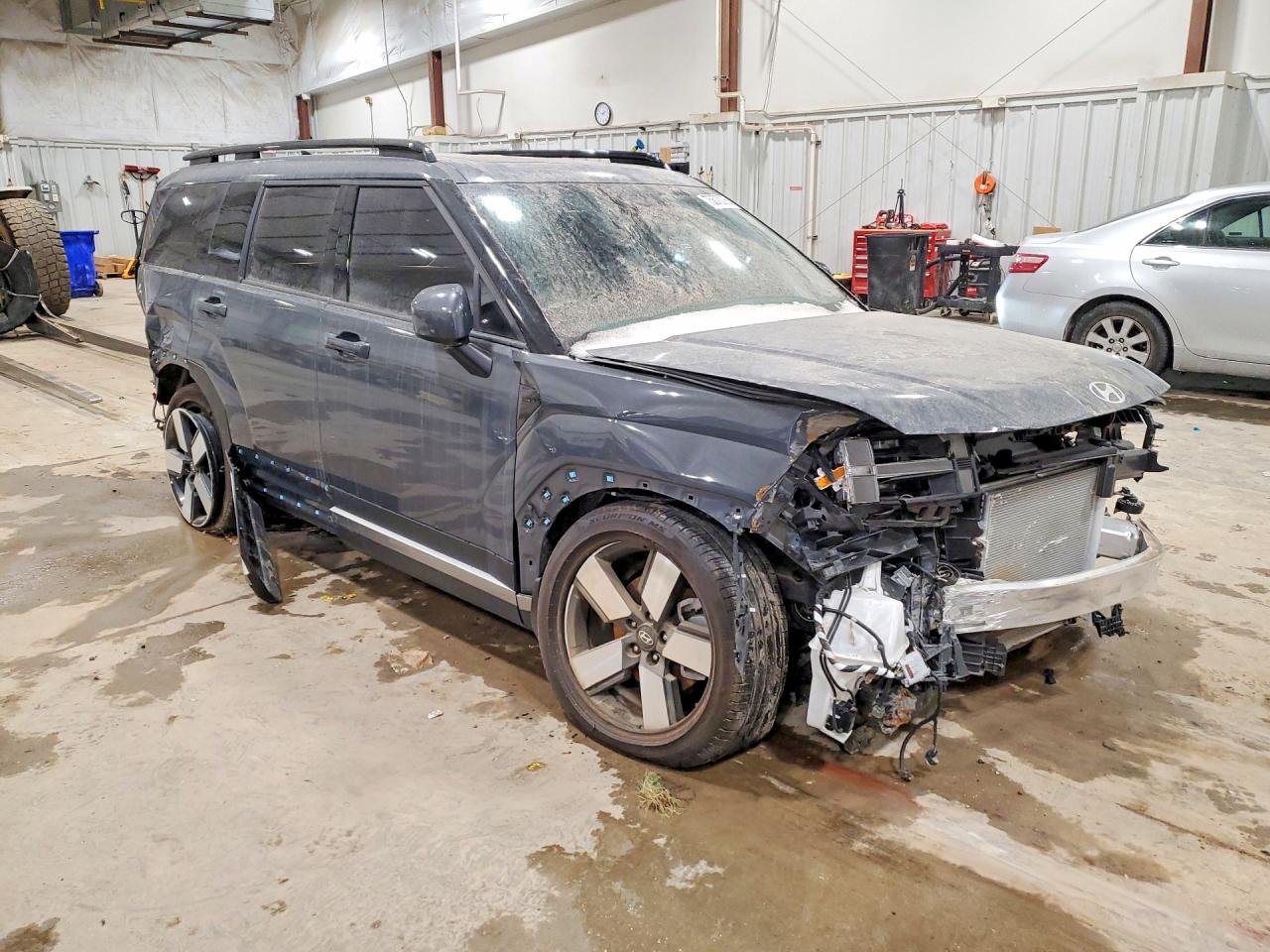 2025 Hyundai Santa Fe VIN 5NMP4DGL7SH129138 COPART salvage auction — Front End, WI - JUNKED VEHICLE BILL OF SALE, sold $4,900 on 2026-07-01 (photo 4)