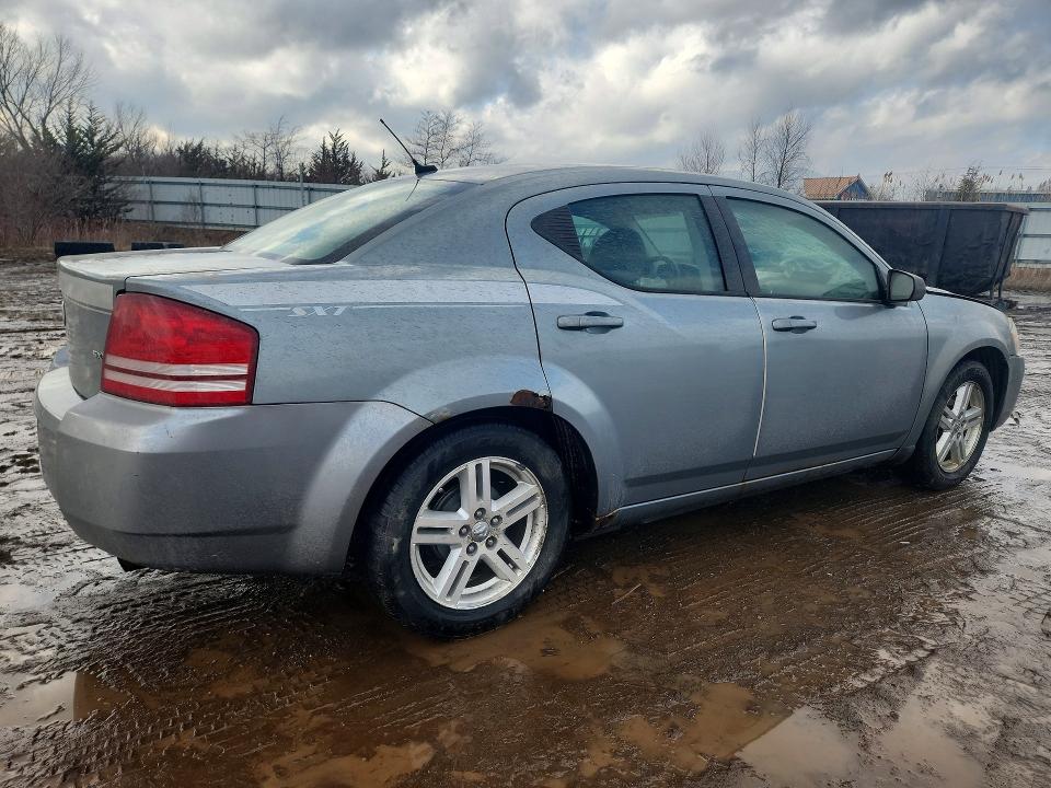 2008 Dodge Avenger VIN 1B3LC56K08N276303 COPART salvage auction — FRONT END, Oh - Cert Of Title-Salvage, sold $250 on 2026-07-27 (photo 3)