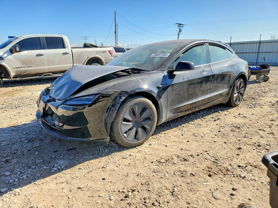 2025 Tesla Model 3 VIN 5YJ3E1EB5SF941186 — COPART salvage auction photo