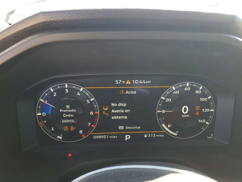 2022 Mitsubishi Outlander VIN JA4J3VA81NZ083948 COPART salvage auction — SIDE, Tx - Salvage Vehicle Title, sold $6,000 on 2026-07-28 (photo 9)
