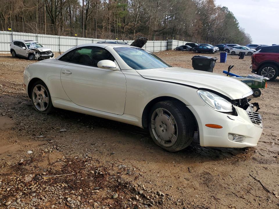 2005 Lexus Sc VIN JTHFN48Y250064107 COPART salvage auction — FRONT END, GA - CERT OF TITLE-SALVAGE, sold $450 on 2026-07-31 (photo 4)