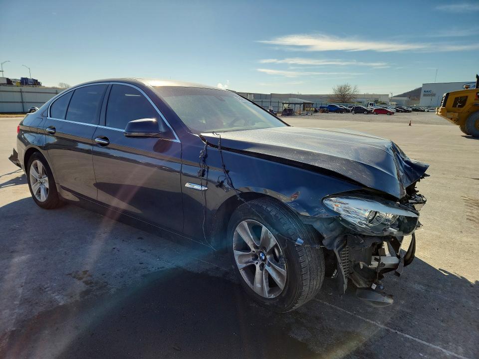 2011 BMW 5 series VIN WBAFR1C56BC672656 COPART salvage auction — FRONT END, OK - CERT OF TITLE-SALVAGE, sold $700 on 2026-07-08 (photo 4)