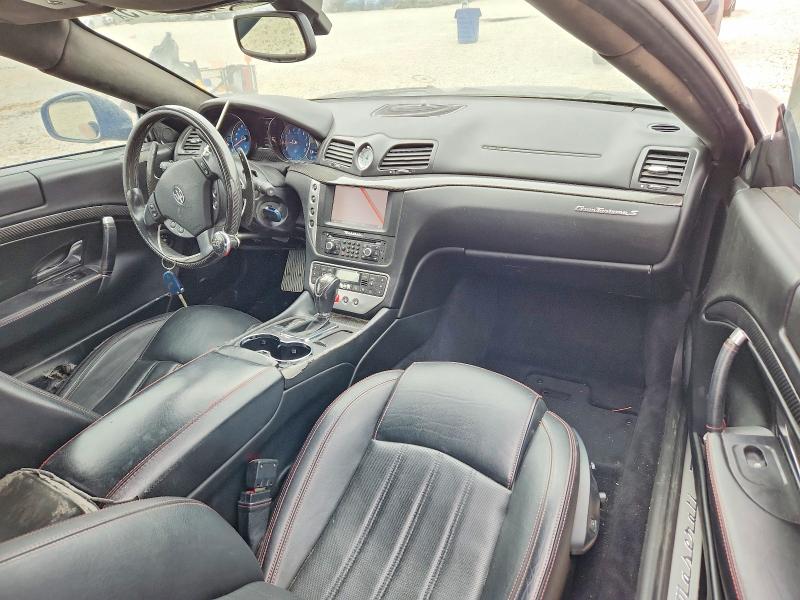 2011 Maserati Granturismo VIN ZAM45KLA7B0057670 COPART salvage auction — FRONT END, Tx - Certificate Of Title, sold $3,200 on 2026-07-30 (photo 8)