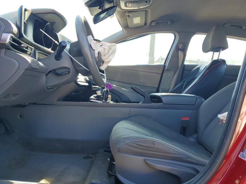 2023 Hyundai Elantra VIN KMHLM4AG4PU454819 COPART salvage auction — FRONT END, Va - Cert Of Title - Salvage, sold $1,400 on 2026-07-14 (photo 7)