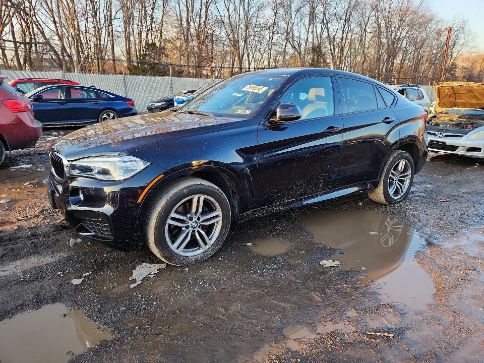 2016 BMW X6 VIN 5UXKU2C59G0N81975 — COPART salvage auction photo