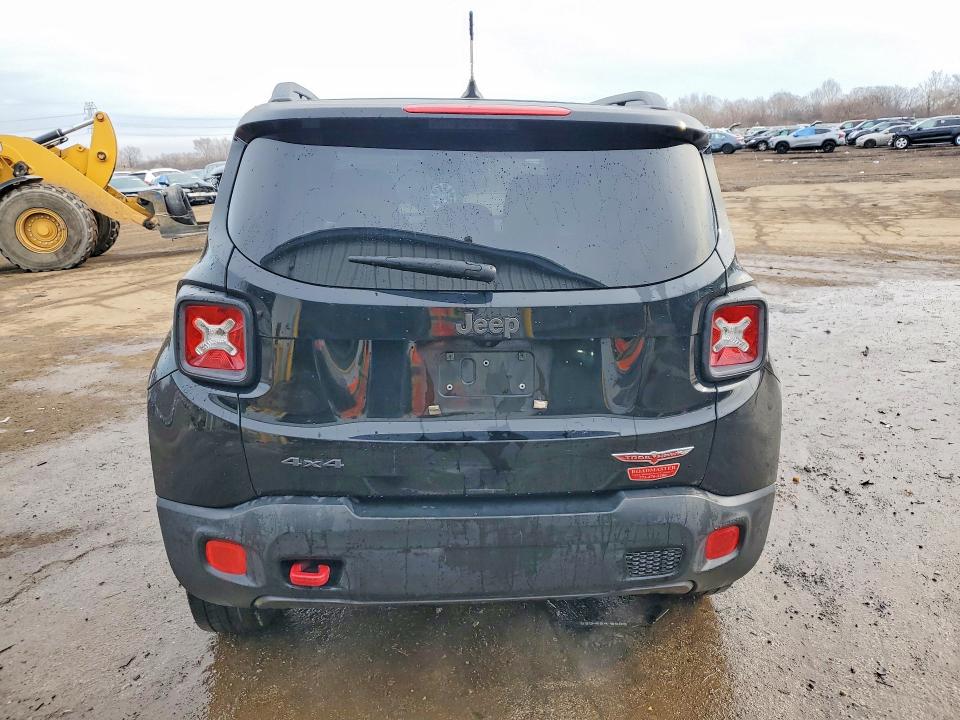 2016 Jeep Renegade VIN ZACCJBCT7GPD28614 COPART salvage auction — FRONT END, Il - Salvage Certificate, sold $1,100 on 2026-07-15 (photo 6)