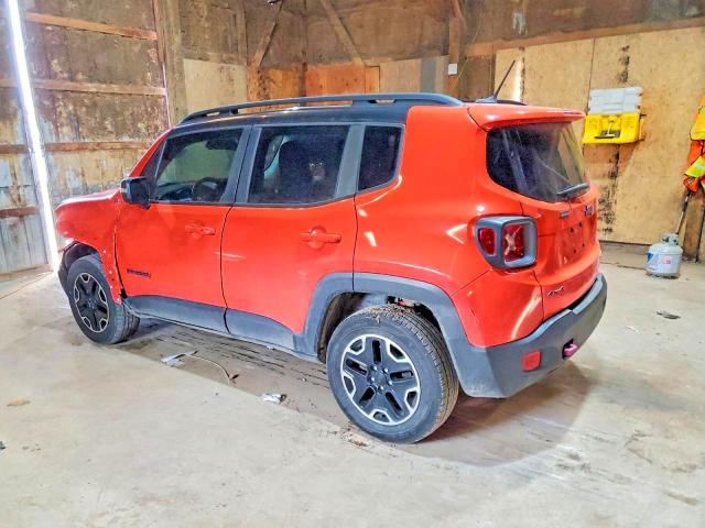 2017 Jeep Renegade VIN ZACCJBCB3HPE91186 COPART salvage auction — FRONT END, Sd - Cert Of Title-Salvage, sold $150 on 2026-08-04 (photo 2)