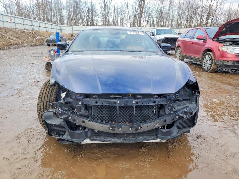 2019 Maserati Ghibli VIN ZAM57YTS8K1321998 COPART salvage auction — FRONT END, Mi - Certificate Of Title, sold $2,200 on 2026-07-22 (photo 5)