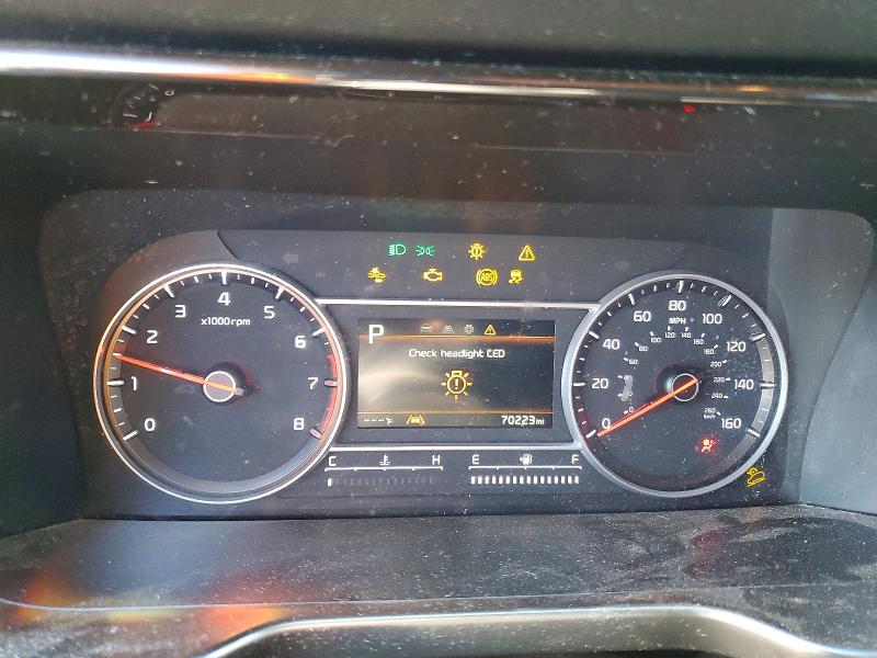 2022 Kia Sorento VIN 5XYRG4LC9NG123927 COPART salvage auction — FRONT END, Sc - Cert Of Title-Salvage, sold $5,600 on 2026-07-08 (photo 9)