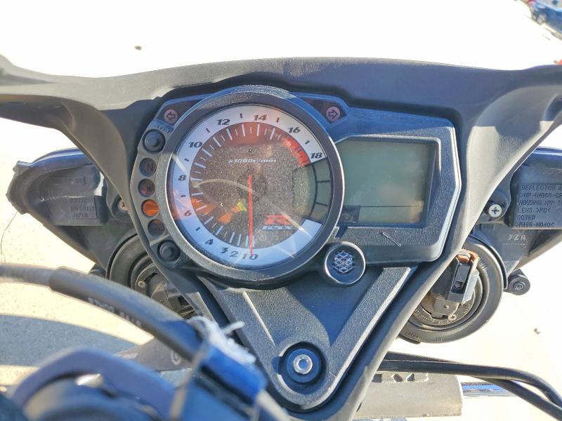 2008 Suzuki Gsx-r600 VIN JS1GN7EA482100347 COPART salvage auction — FRONT END, Tx - Salvage Vehicle Title, sold $1,550 on 2026-07-02 (photo 7)