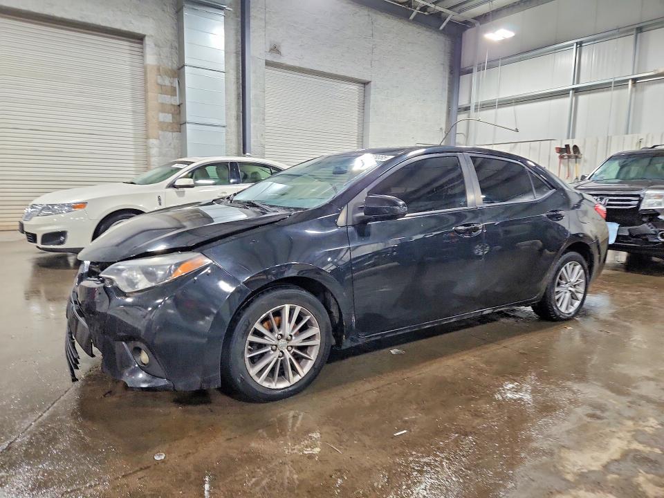 2014 Toyota Corolla VIN 5YFBURHE0EP158515 COPART salvage auction — FRONT END, Mn - Cert Of Title-Prior Salvage, sold $1,950 on 2026-07-09 (photo 1)