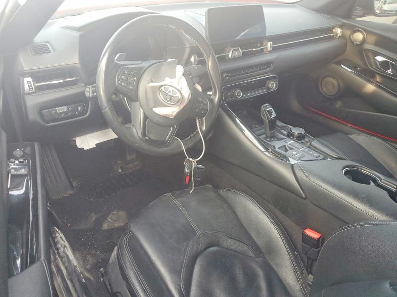 2021 Toyota Supra VIN WZ1DB0C01MW036419 COPART salvage auction — FRONT END, Al - Cert Of Title-Salvage Title, sold $10,100 on 2026-07-16 (photo 8)