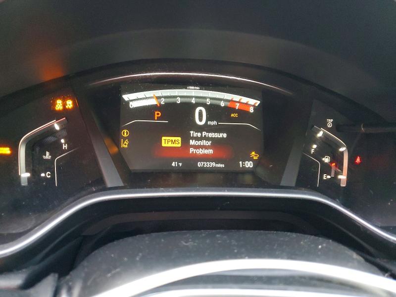 2018 Honda Cr-v VIN 5J6RW2H91JL012110 COPART salvage auction — REAR END, Or - Lien Papers Salvage, sold $250 on 2026-07-22 (photo 9)