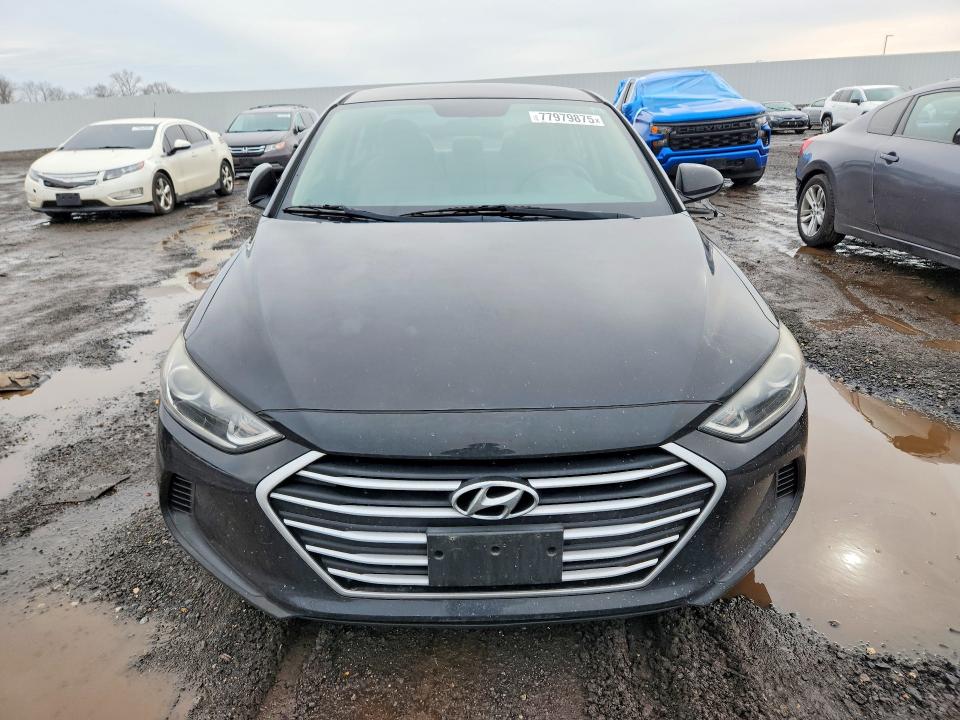 2017 Hyundai Elantra VIN KMHD74LF3HU431744 COPART salvage auction — REAR END, Md - Cert Of Salvage > 75% Damage, sold $1,650 on 2026-07-17 (photo 5)