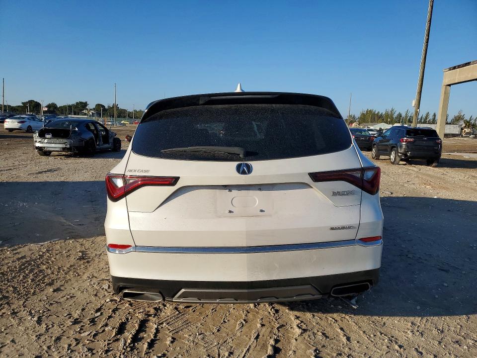 2025 Acura Mdx VIN 5J8YE1H36SL007594 COPART salvage auction — FRONT END, FL - CERTIFICATE OF DESTRUCTION, sold $3,800 on 2026-09-10 (photo 6)