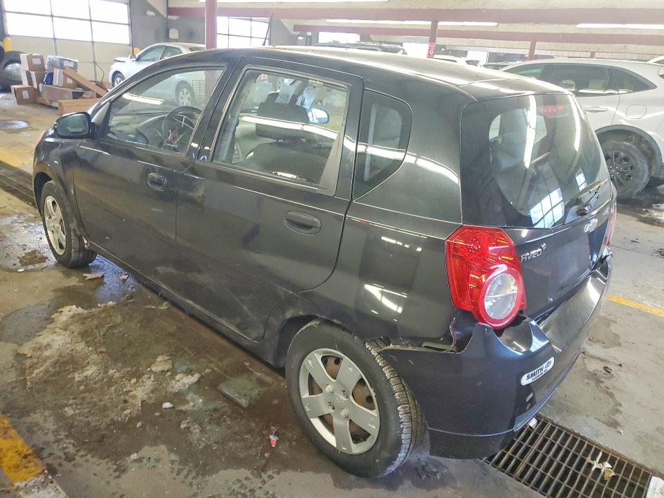 2009 Chevrolet Aveo VIN KL1TD66E39B304567 COPART salvage auction — REAR END, In - Bill Of Sale - Parts Only, sold $300 on 2026-07-06 (photo 2)