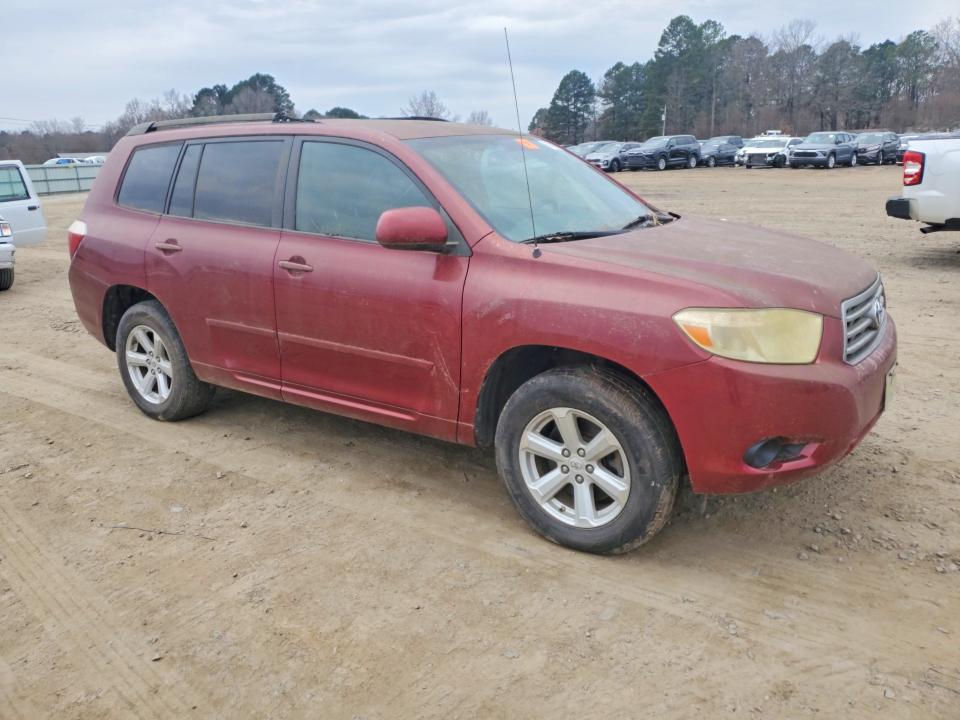 2008 Toyota Highlander VIN JTEDS41A382060778 COPART salvage auction — MINOR DENT/SCRATCHES, Fl - Certificate Of Title, sold $1,800 on 2026-07-19 (photo 4)