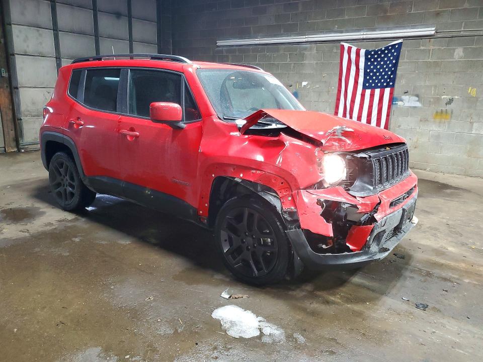 2022 Jeep Renegade VIN ZACNJDB19NPN99429 COPART salvage auction — FRONT END, Salvage Title, sold $3,450 on 2026-08-03 (photo 4)