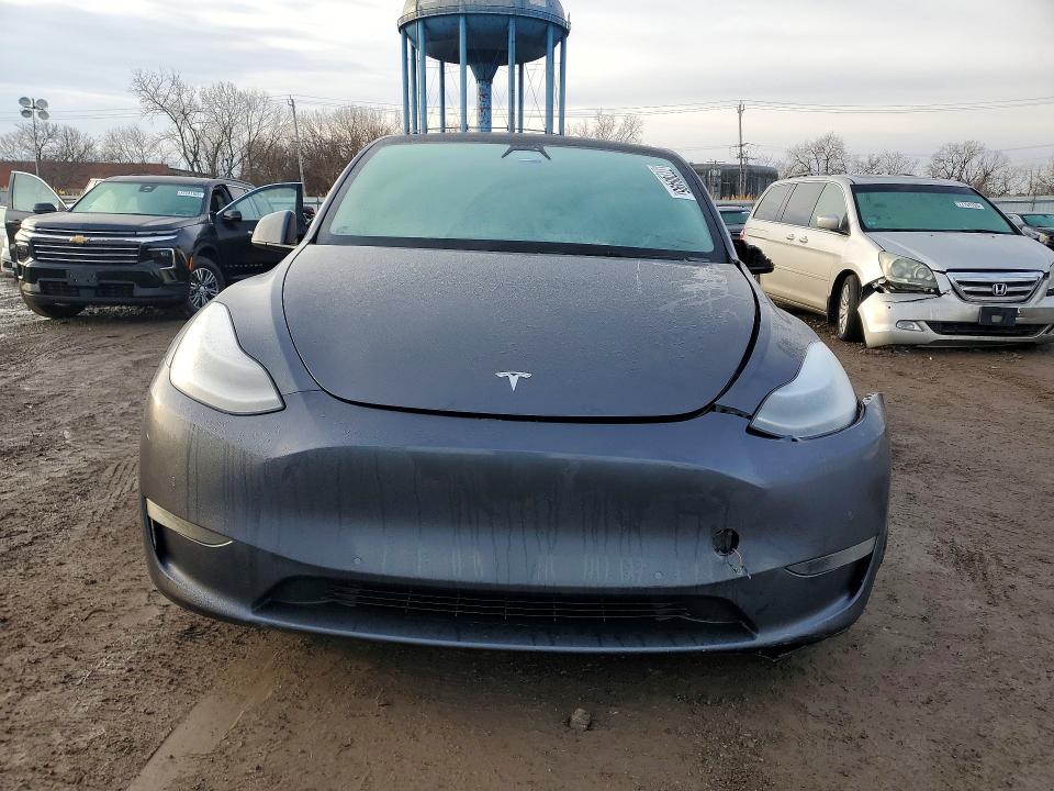 2021 Tesla Model y VIN 5YJYGDEE9MF089777 COPART salvage auction — FRONT END, Il - Salvage Certificate, sold $450 on 2026-07-22 (photo 5)