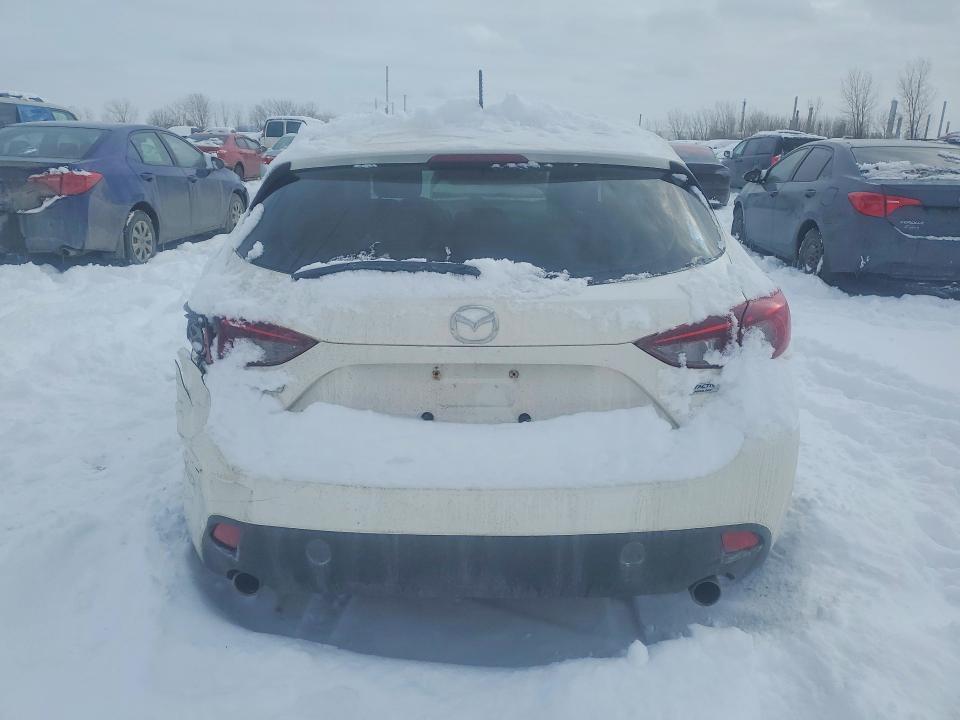 2014 Mazda 3 VIN JM1BM1K72E1178779 COPART salvage auction — REAR END, Qc - Gravement Accidente, sold $300 on 2026-07-14 (photo 6)