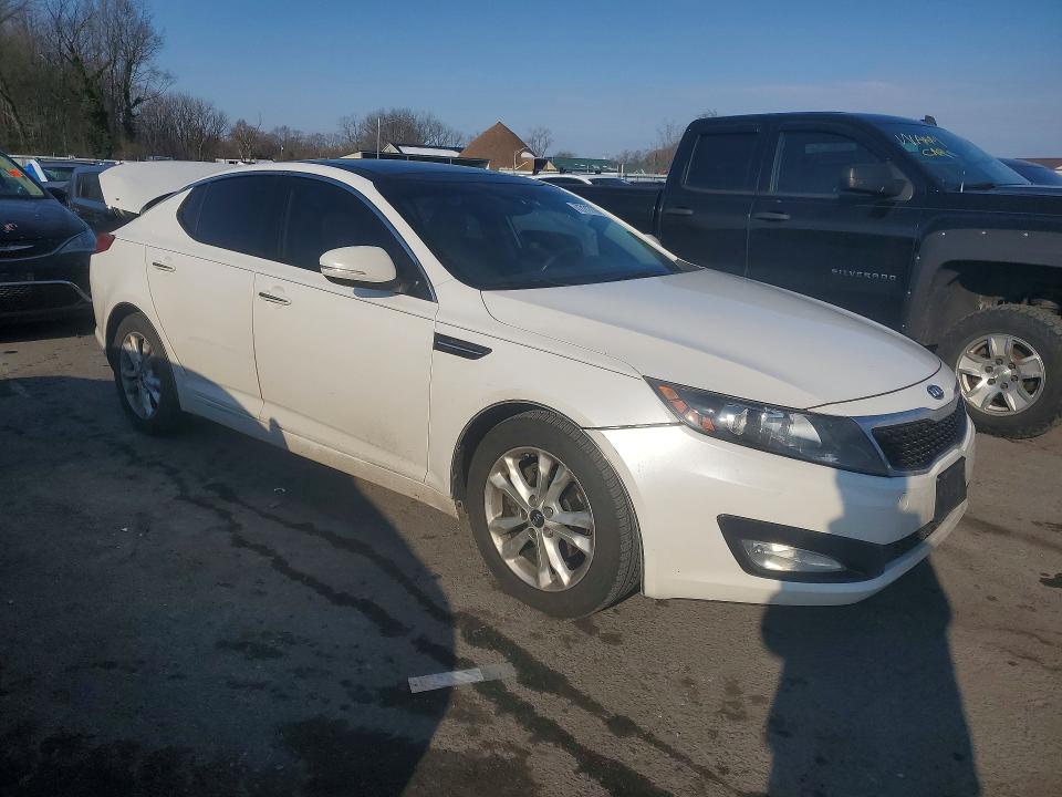 2011 Kia Optima VIN KNAGN4A77B5172113 COPART salvage auction — REAR END, Nj - Cert Of Title-Salvage, sold $875 on 2026-07-09 (photo 4)