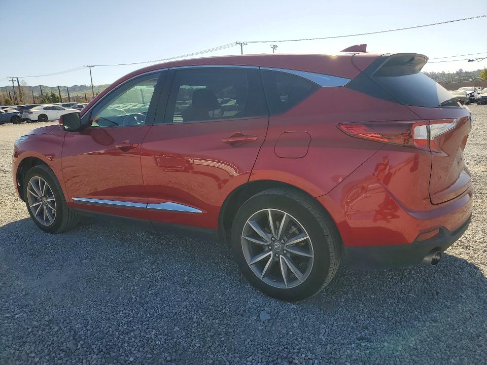 2020 Acura Rdx VIN 5J8TC2H5XLL017845 COPART salvage auction — REAR END, Ca - Salvage Certificate, sold $7,300 on 2026-07-22 (photo 2)
