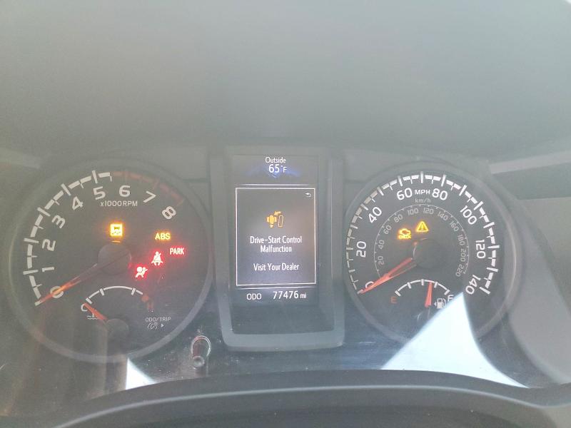 2019 Toyota Tacoma VIN 5TFRX5GN0KX139640 COPART salvage auction — PARTIAL REPAIR, CA - SALVAGE CERTIFICATE, sold $9,000 on 2026-07-29 (photo 9)
