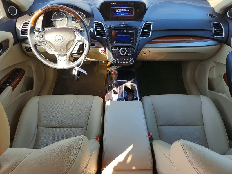 2017 Acura Rdx VIN 5J8TB4H77HL007720 COPART salvage auction — REAR END, TX - SALVAGE VEHICLE TITLE (P), sold $7,200 on 2026-07-02 (photo 8)