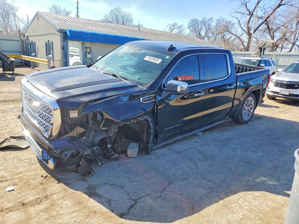 2021 Gmc SIERRA VIN 3GTU9FEL2MG465913 COPART salvage auction — FRONT END, Ks - Cert Of Title-Salvage, sold $17,300 on 2026-07-20 (photo 1)
