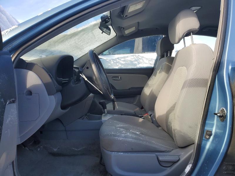 2007 Hyundai Elantra VIN KMHDT45DX7U044307 COPART salvage auction — REAR END, On - Permit Salvage, sold $250 on 2026-07-28 (photo 7)