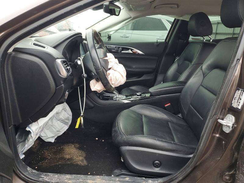 2017 Infiniti Qx30 VIN SJKCH5CR8HA021291 COPART salvage auction — FRONT END, Il - Salvage Certificate, sold $1,100 on 2026-07-09 (photo 7)