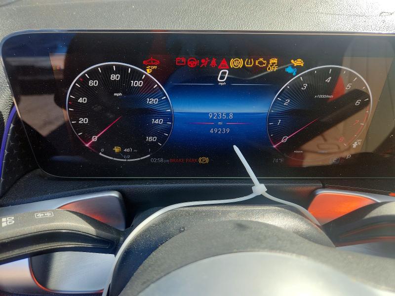 2024 Mercedes-benz Glb VIN W1N4M4GB6RW356203 COPART salvage auction — FRONT END, Fl - Certificate Of Destruction, sold $8,200 on 2026-07-14 (photo 9)