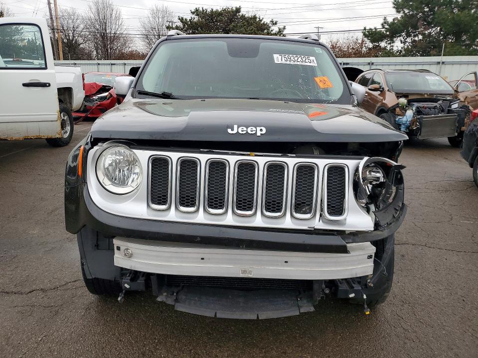 2015 Jeep Renegade VIN ZACCJBDT5FPB83960 COPART salvage auction — FRONT END, OH - CERT OF TITLE-SALVAGE, sold $1,400 on 2026-07-24 (photo 5)
