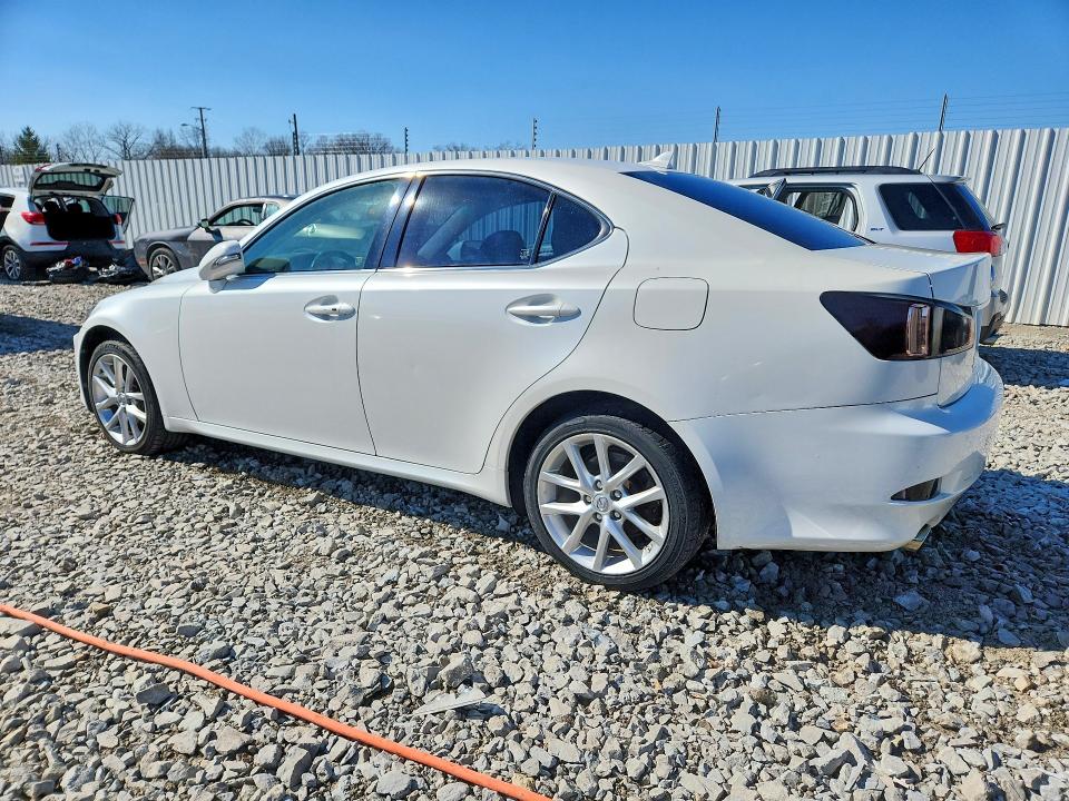 2012 Lexus Is VIN JTHCF5C21C5059490 COPART salvage auction — FRONT END, In - Certificate Of Title (P), sold $2,150 on 2026-07-02 (photo 2)