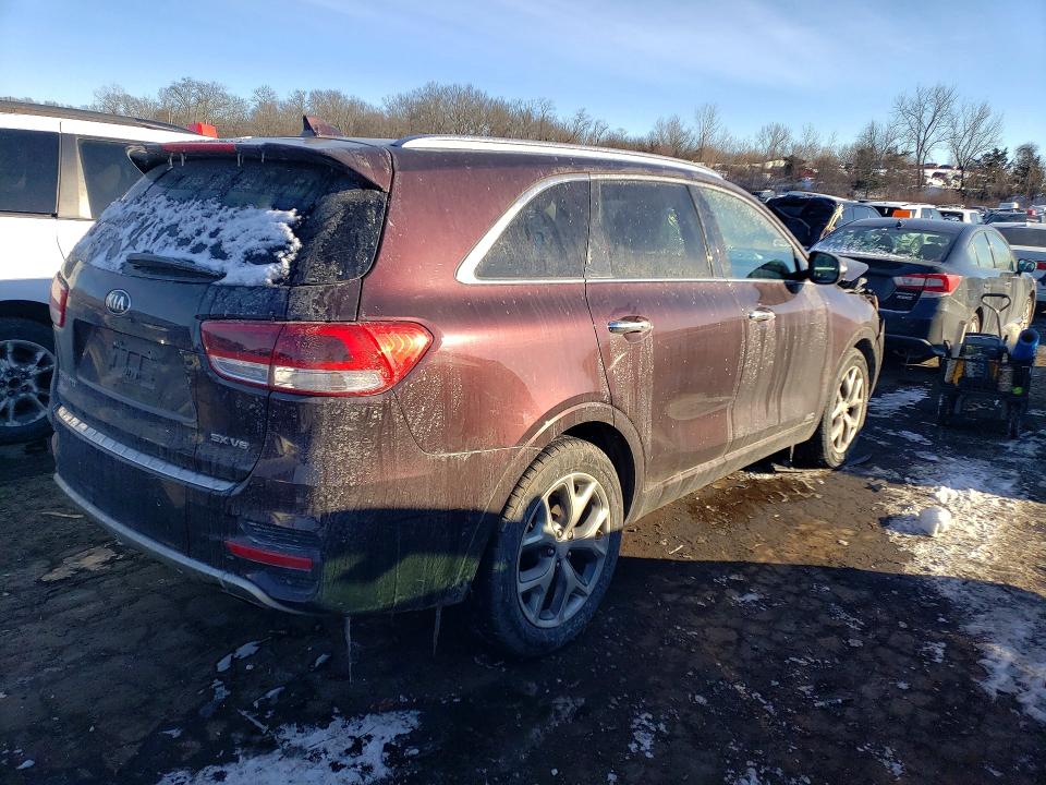2016 Kia Sorento VIN 5XYPKDA57GG066995 COPART salvage auction — FRONT END, Salvage Title, sold $2,550 on 2026-07-17 (photo 3)